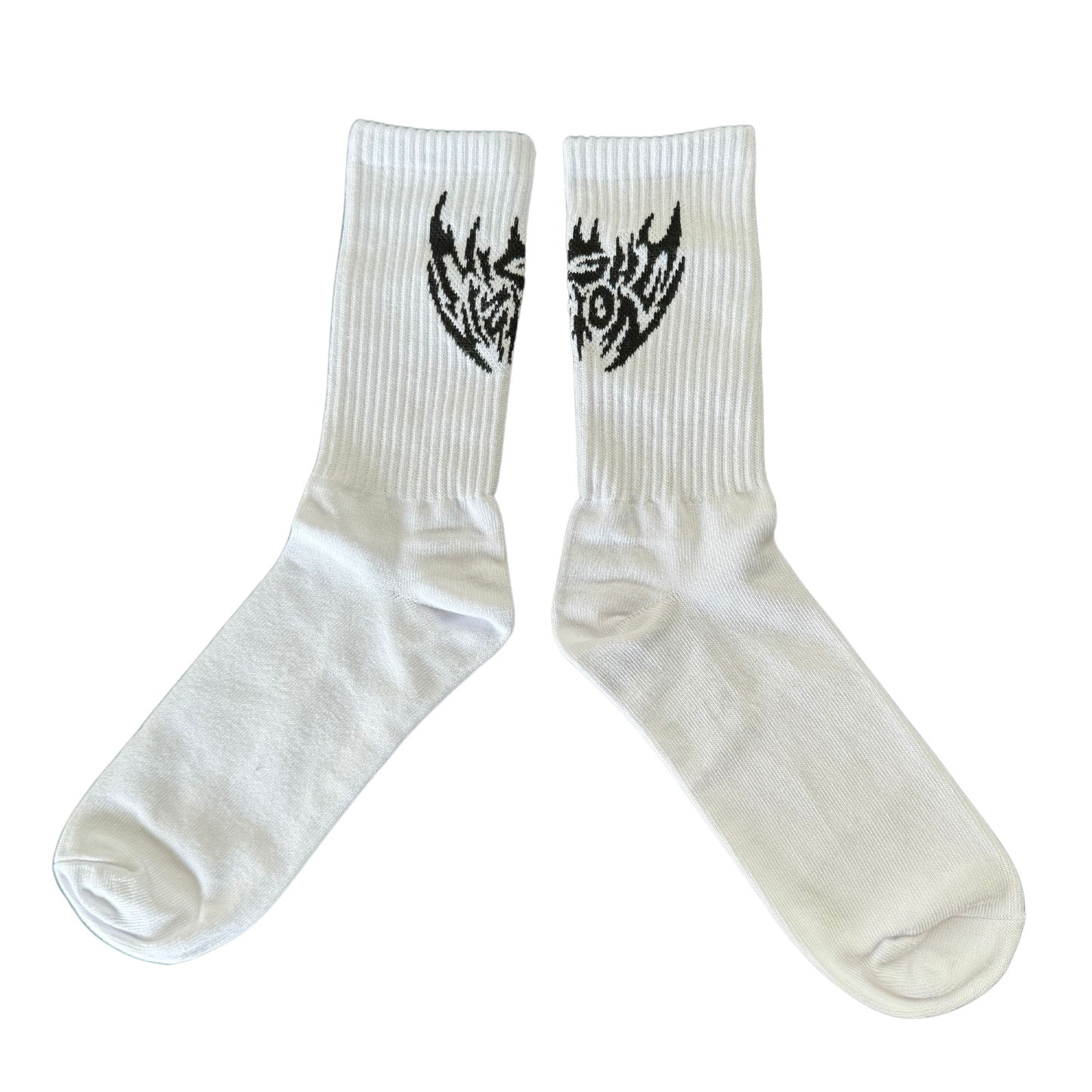 WHITE BAT SOCKS