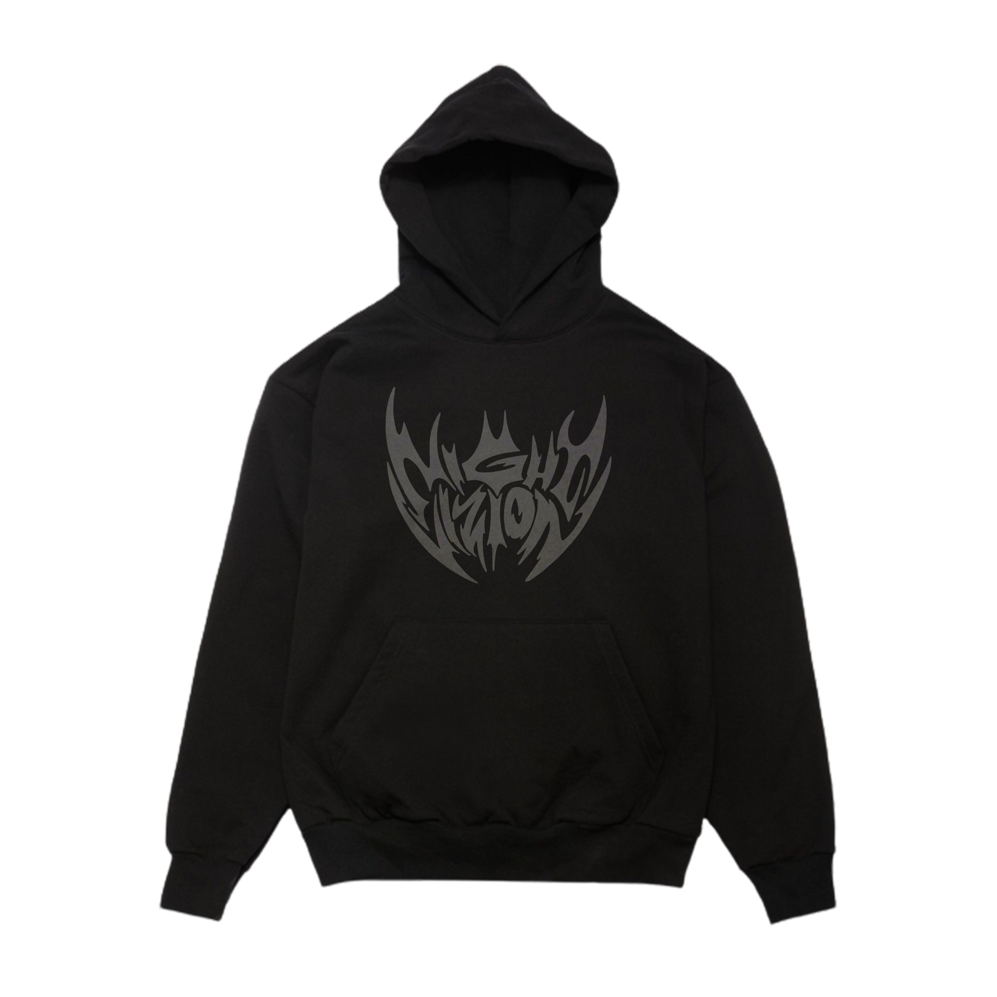 BLACK BAT HOODIE