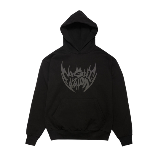 BLACK BAT HOODIE