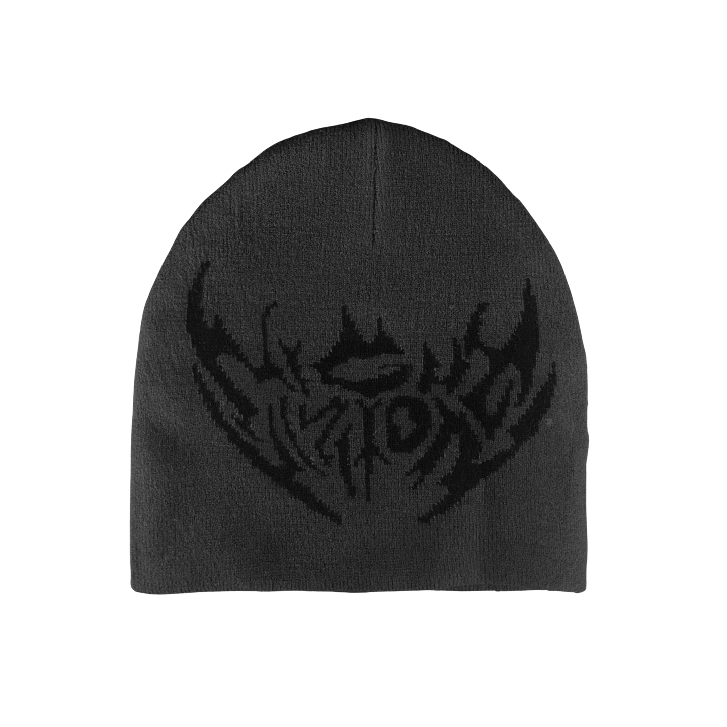 GRAY BAT BEANIE