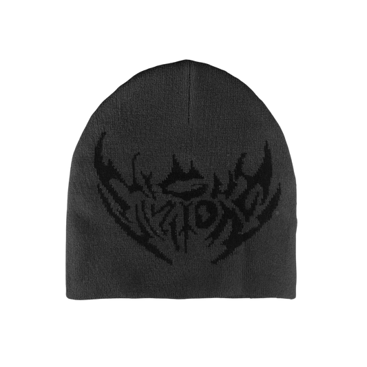 GRAY BAT BEANIE