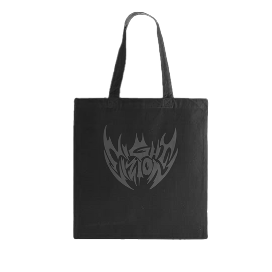 DARK REFLECTIVE BAT TOTE